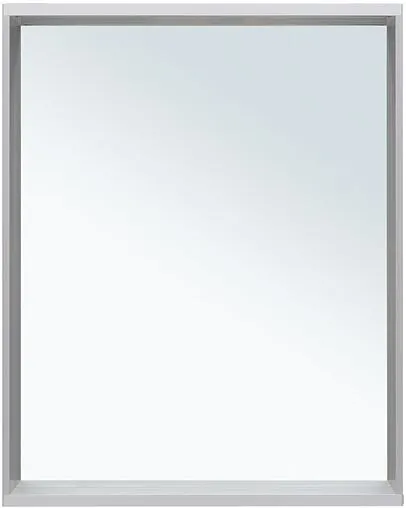 Зеркало с подсветкой Allen Brau Priority 75x60 серебро браш 1.32016.02