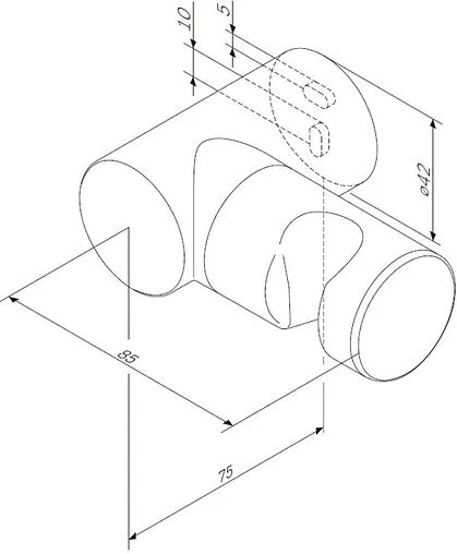 Держатель ручного душа Am.Pm чёрный матовый F0500822