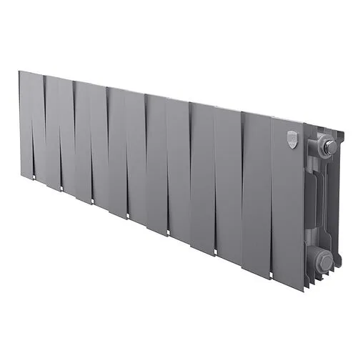 Радиатор биметаллический 14 секций Royal Thermo PianoForte 200 Silver Satin RTPS3020014 Радиатор биметаллический 14 секций Royal Thermo PianoForte 200 Silver Satin RTPS3020014