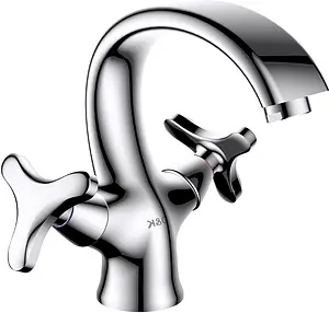 Смеситель для раковины D&K Hessen Goethe хром DA1382141 Смеситель для раковины D&K Hessen Goethe хром DA1382141, 1