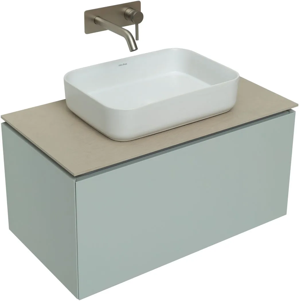 Тумба-умывальник подвесная Allen Brau Infinity 85 папирус 1.21002.PWM+, 5