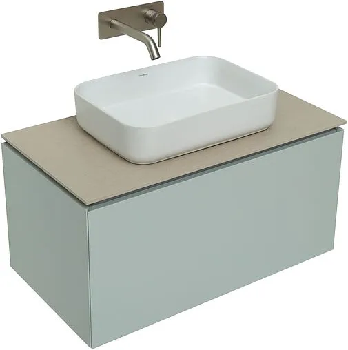 Тумба-умывальник подвесная Allen Brau Infinity 85 папирус 1.21002.PWM+