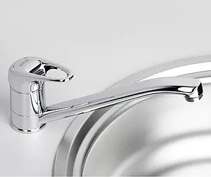 Смеситель для кухни Wasserkraft Oder хром 6307, 3