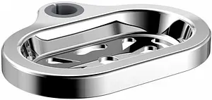 Мыльница Swedbe Calypso хром 5037 Мыльница Swedbe Calypso хром 5037, 1