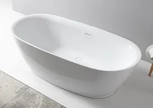 Ванна акриловая отдельностоящая Abber 180x84 AB9205, 1