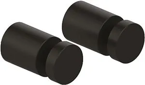 Крючок 2шт IDDIS Petite чёрный матовый PET2SB1i41 Крючок 2шт IDDIS Petite чёрный матовый PET2SB1i41, 1