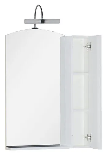 Шкаф-зеркало Aquanet Асти 65 белый 180075