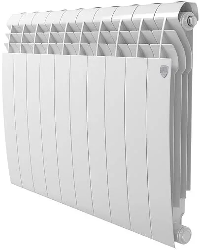 Радиатор алюминиевый 10 секций Royal Thermo BiLiner Alum 500 Bianco Traffico RTBA50010