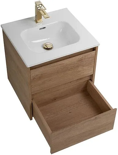 Тумба под умывальник подвесная BelBagno KRAFT 50 Rovere Nebrasca Nature KRAFT-500-2C-SO-RNN