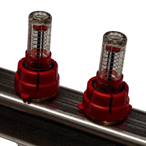 Группа коллекторная с расходомерами 3 отвода 1&quot;в/в x ¾&quot;ек Stout SMS-0927-000003