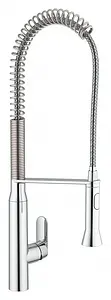 Смеситель для кухни с выдвижным изливом Grohe K7 хром 32950000, 1