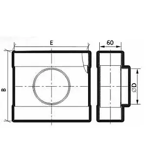 Тройник ЭРА 612 ТФ 10П, 2