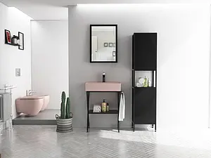 Зеркало ISVEA Ferro 50 чёрный 29FE1004060I Зеркало ISVEA Ferro 50 чёрный 29FE1004060I, 3