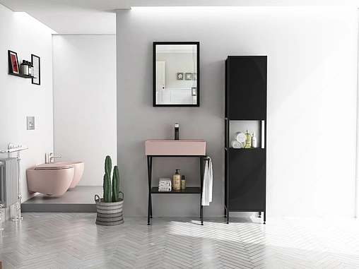 Зеркало ISVEA Ferro 50 чёрный 29FE1004060I Зеркало ISVEA Ferro 50 чёрный 29FE1004060I