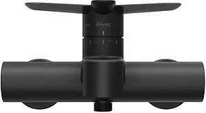 Смеситель для ванны Ravak Puri чёрный матовый X070185, 3