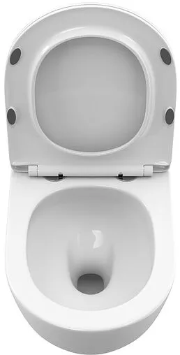 Унитаз подвесной безободковый BelBagno Uno Tornado белый BB5177CH-TOR/SC