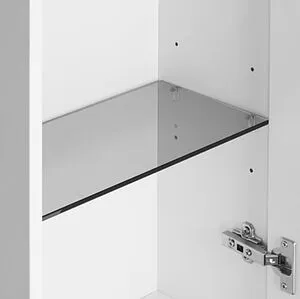 Шкаф-пенал подвесной Roca Luna 40 белый ZRU9307768 Шкаф-пенал подвесной Roca Luna 40 белый ZRU9307768, 4