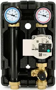 Насосный модуль с 3-х ходовым смесительным клапаном 1&quot;в х 1&quot;в Uni-Fitt 492P2500 с насосом Wilo Para 25/6, 1