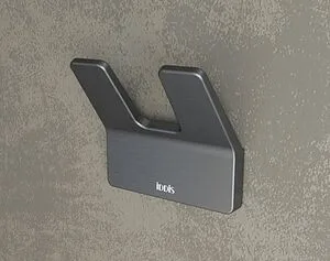 Крючок двойной IDDIS Slide графит SLIGM20i41 Крючок двойной IDDIS Slide графит SLIGM20i41, 3