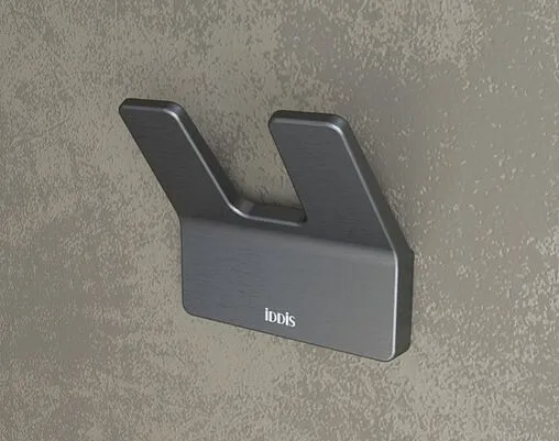 Крючок двойной IDDIS Slide графит SLIGM20i41