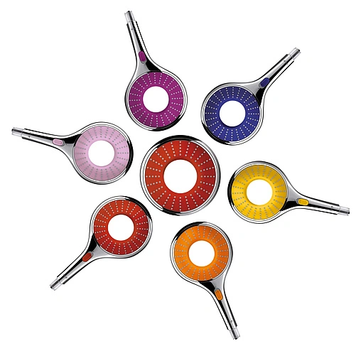 Лейка ручного душа Grohe Rainshower Icon хром/желтый 27446000 Лейка ручного душа Grohe Rainshower Icon хром/желтый 27446000