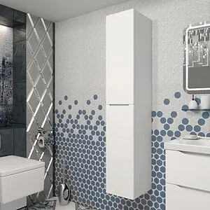 Шкаф-пенал подвесной Opadiris Элеганс 30 L белый Z0000014967, 3