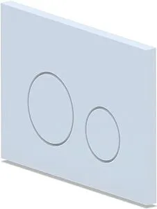 Клавиша смыва для унитаза Bas ИУ00002 белый глянцевый, 1