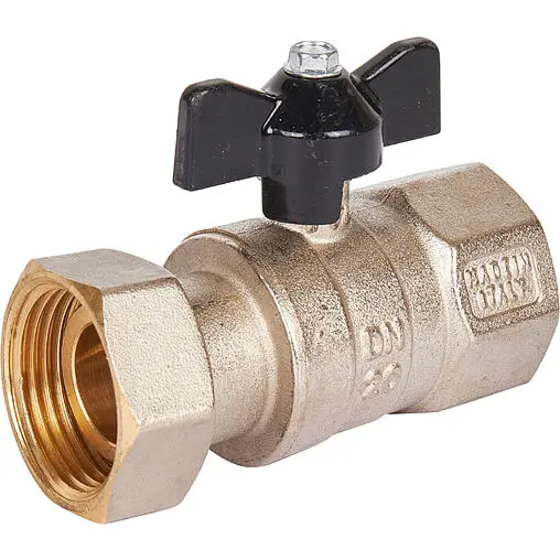 Кран шаровый с накидной гайкой 1"в x 1"нг Stout SVB-0009-000025