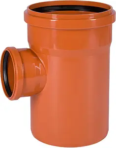 Тройник наружный D=200x110мм Угол 87° Ostendorf KGEA 223430 Тройник наружный D=200x110мм Угол 87° Ostendorf KGEA 223430, 1