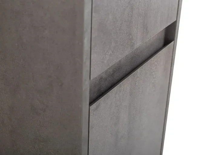 Шкаф-пенал подвесной BelBagno KRAFT 33 R Cemento Grigio KRAFT-1600-2A-SC-CG-R, 5