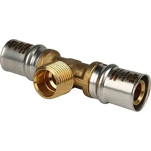 Тройник пресс переходной 20мм x ½"н x 20мм APE AP133 20x12x20 Тройник пресс переходной 20мм x ½"н x 20мм APE AP133 20x12x20, 1