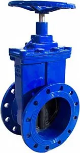 Задвижка с обрезиненным клином фланцевая Ду200 Ру16 30ч39р, 1