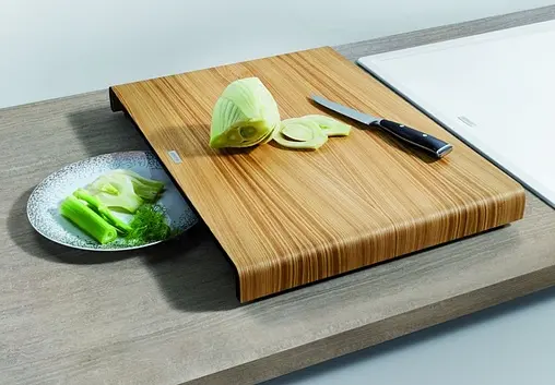 Мойка кухонная Blanco Axia III 6 S 100 R (доска ясень) тёмная скала 523463