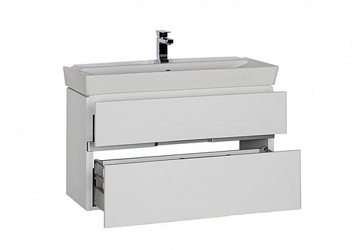 Тумба под умывальник Aquanet Виго 100 белый 00183403