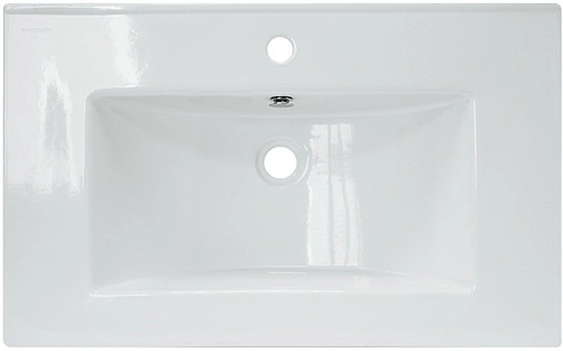 Раковина Sanita Luxe Quadro 75 белый WB.FN/Quadro/75-C/WHT.G/S1