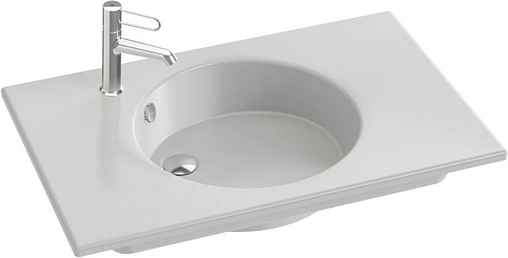 Раковина Jacob Delafon Odeon Rive Gauche 91 белый EXAV112-Z-00