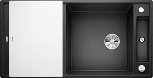 Мойка кухонная Blanco Axia III 6 S 100 (доска стекло) антрацит 523510 Мойка кухонная Blanco Axia III 6 S 100 (доска стекло) антрацит 523510, 1