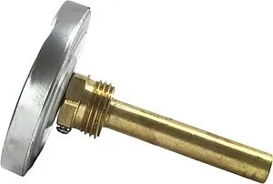 Термометр биметаллический STI 63мм 120°С гильза 50мм ½&quot; ТБП63-12-50, 4