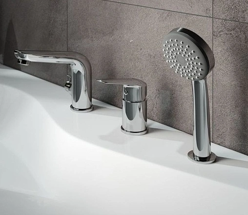 Смеситель на борт ванны на 3 отверстия IDDIS Torr хром TORSB30i07 Смеситель на борт ванны на 3 отверстия IDDIS Torr хром TORSB30i07