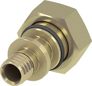 Муфта аксиальная с накидной гайкой 16мм x ¾&quot;ек TECEflex 763616, 1