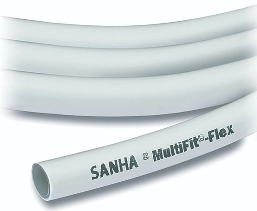 Труба металлопластиковая Sanha MultiFit-Flex 16 x 2.0мм PE-RT/AL/PE-HD 12305016