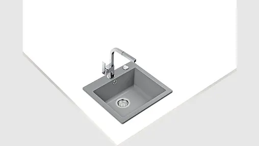 Мойка кухонная Teka Clivo 50 S-TQ графит металлик 40148011