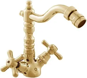 Смеситель для биде Rav Slezak Morava retro золото MK120.5/9Z Смеситель для биде Rav Slezak Morava retro золото MK120.5/9Z, 1