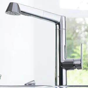 Смеситель для кухни с выдвижным изливом Grohe K7 хром 32176000 Смеситель для кухни с выдвижным изливом Grohe K7 хром 32176000, 5