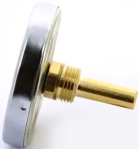 Термометр биметаллический Watts F+R801 80мм 160°С гильза 50мм ½&quot; 10005942, 2