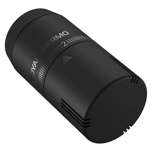 Головка термостатическая M30х1,5 Royal Thermo Design черный RATHDN13015BS
