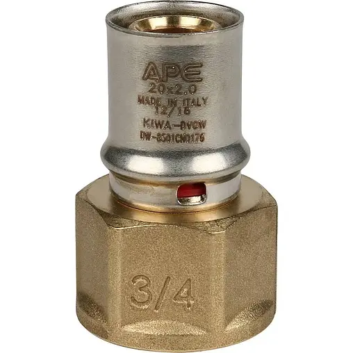 Муфта пресс переходная 20мм x ¾&quot;в Stout SFP-0002-003420