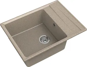 Мойка кухонная GranFest Level LV-660L песочный Мойка кухонная GranFest Level LV-660L песочный, 1