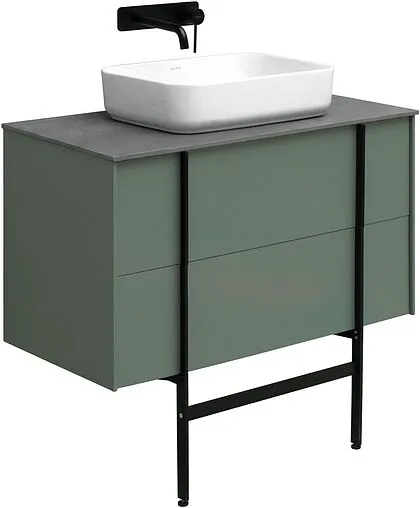 Тумба-умывальник подвесной Allen Brau Reality 90 олива 1.32006.CGM+