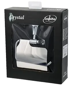 Держатель туалетной бумаги Sofita Crystal хром SF-35010 Держатель туалетной бумаги Sofita Crystal хром SF-35010, 2